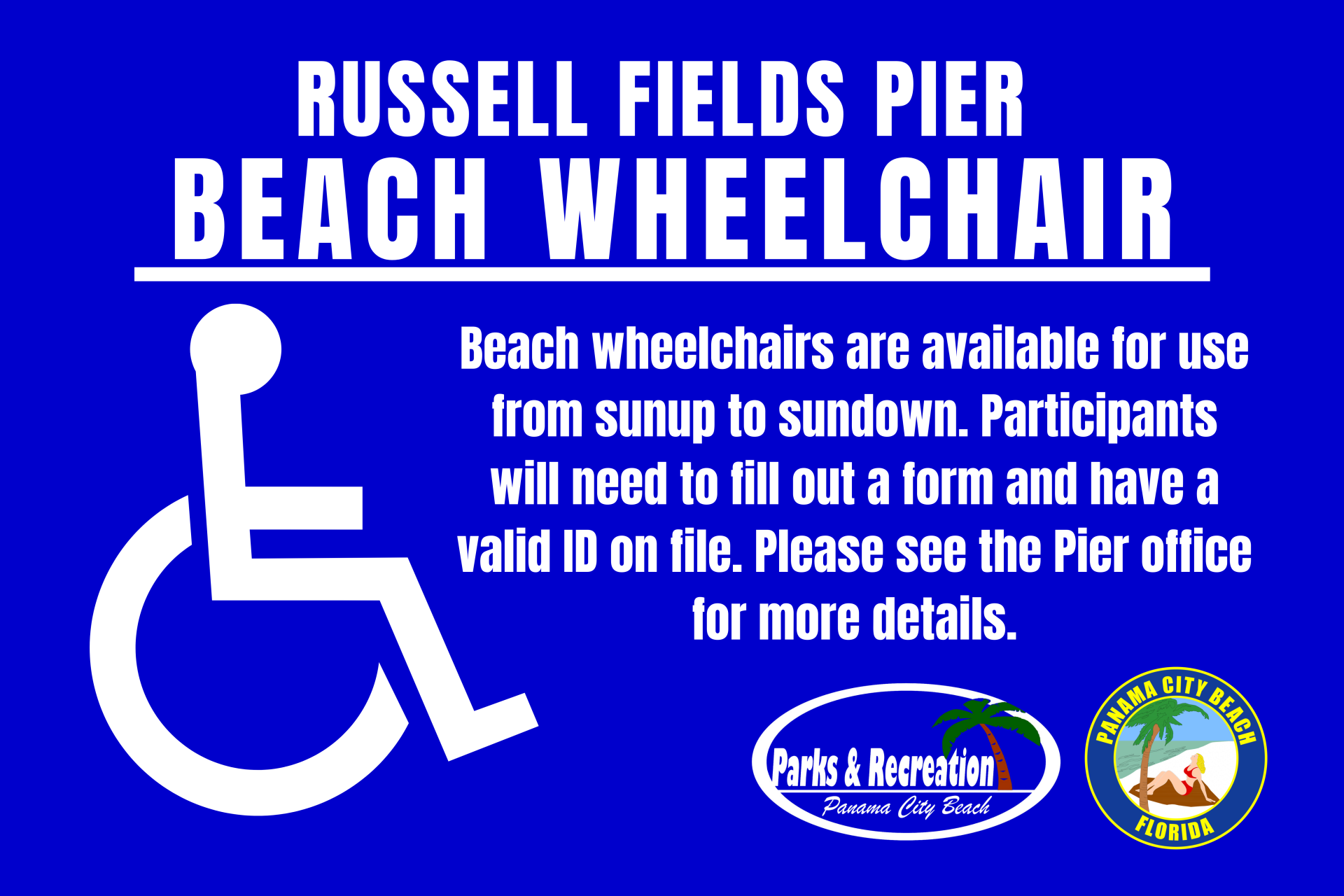 Russell Fields Pier Wheelchair Rentals (1)