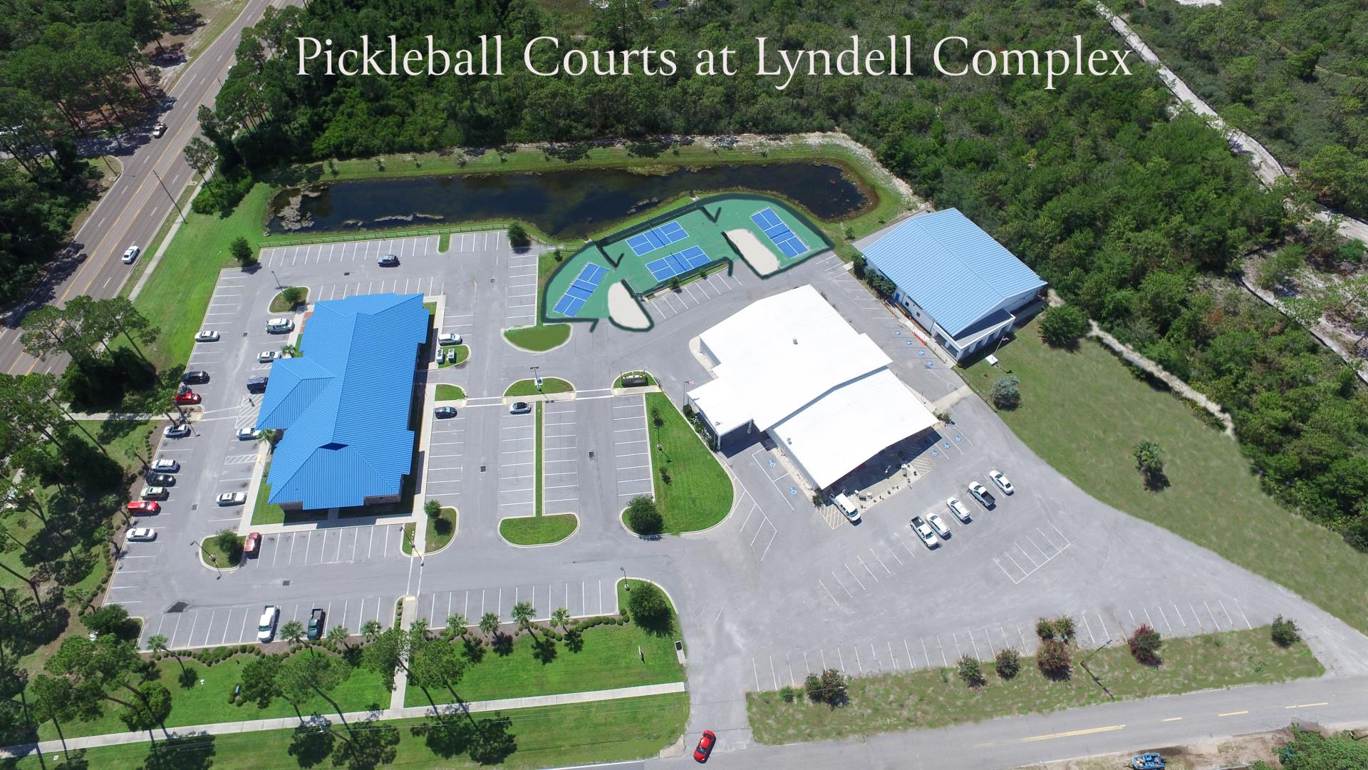 4 Pickleball Courts at Lyndell Complex
